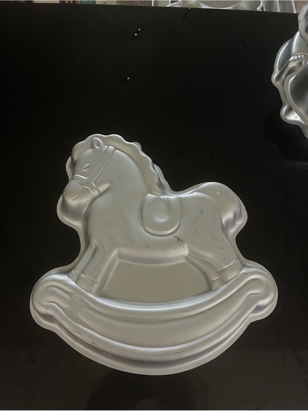 Wilton Silver Rocking Horse Cake Pan